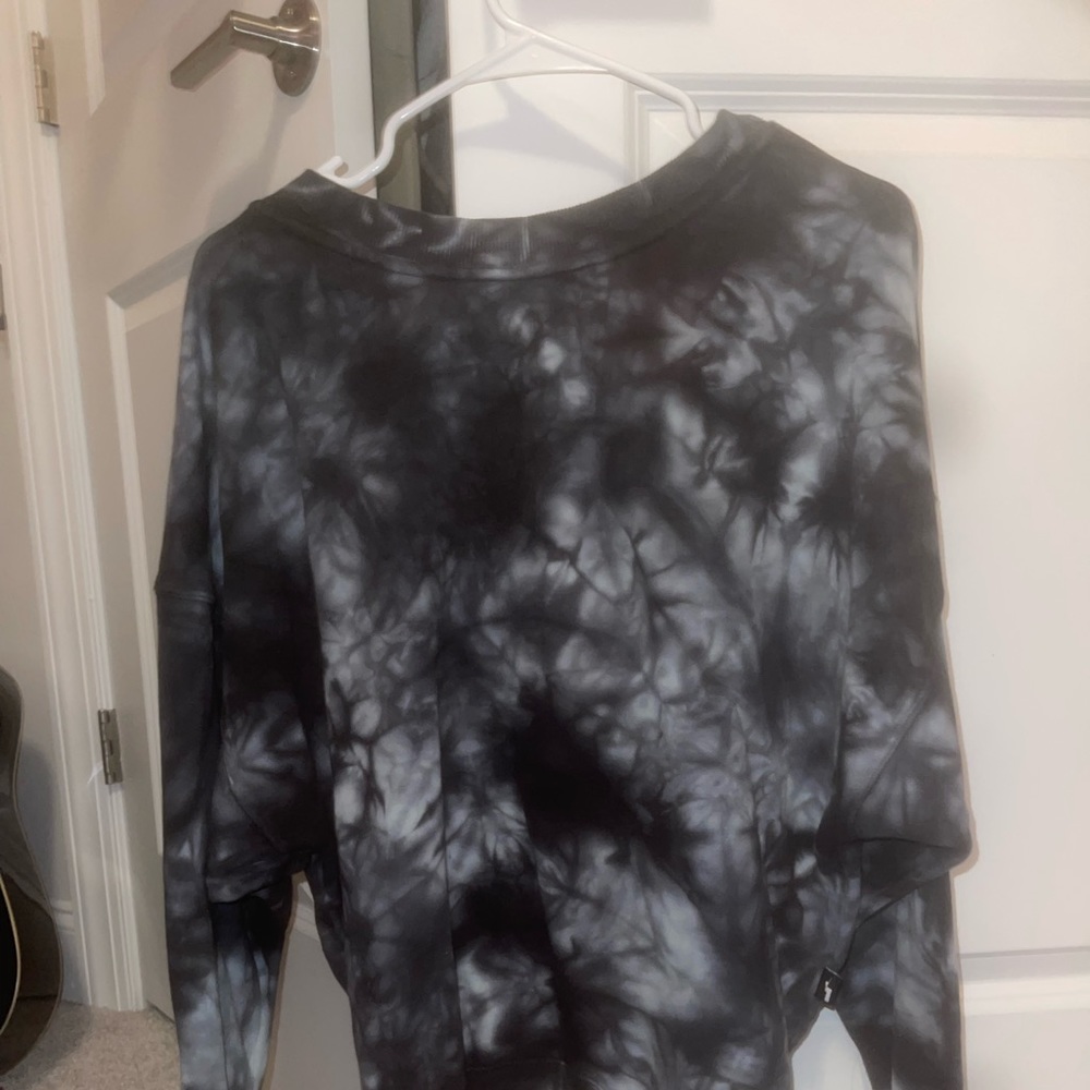 JoyLab Tie Dye open back knot sweater